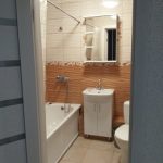 Квартира студия 32 м² в ЖК Весна - вид в ванную