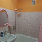 Ванная комната в однокомнатной квартире на Короленко в Казани