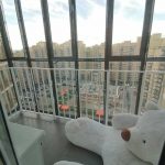 Двухкомнатная квартира в ЖК Побeдa - застекленный балкон