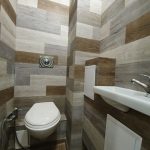 Трехкомнатная квартира в ЖK Миллениум Сити - ванная комната в плитках