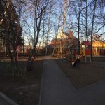 Детская площадка видна из однокомнатной квартиры ул. Боевая Казань