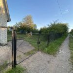 Кирпичный дом в СНТ Родник - ворота железные